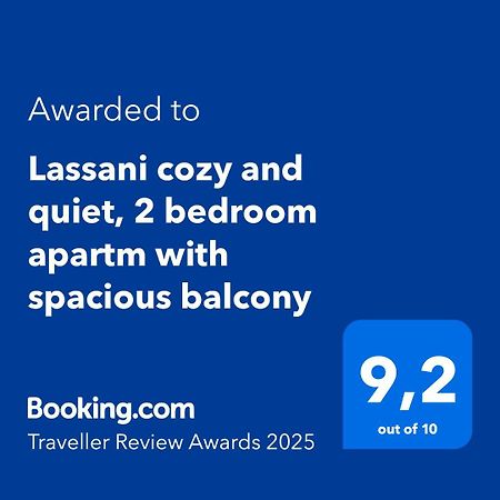 Lassani Cozy And Quiet, 2 Bedroom Apartm With Spacious Balcony Tesalonika Bagian luar foto